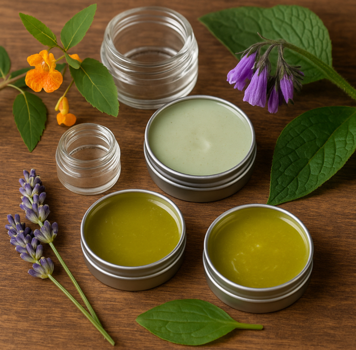 Herbal Salve & Lotion Workshop